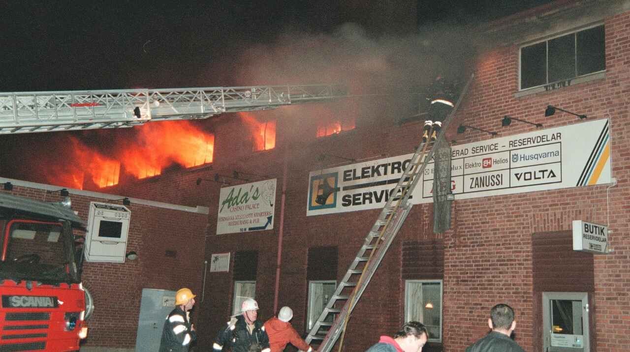 Incendio en Goteborg en 1998